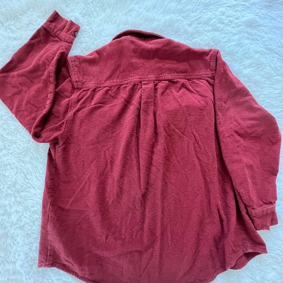 Large Mens Red/Brick Northern Expedition Limited Flannel - Picture 3 of 3